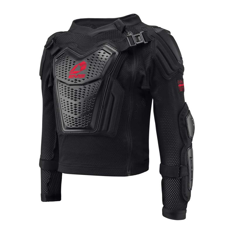 EVS Comp Suit Black Red Youth Small - Dune Goons