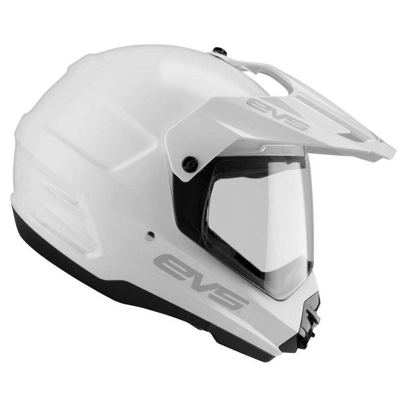 EVS Dual Sport Venture Solid Helmet White XL - Dune Goons