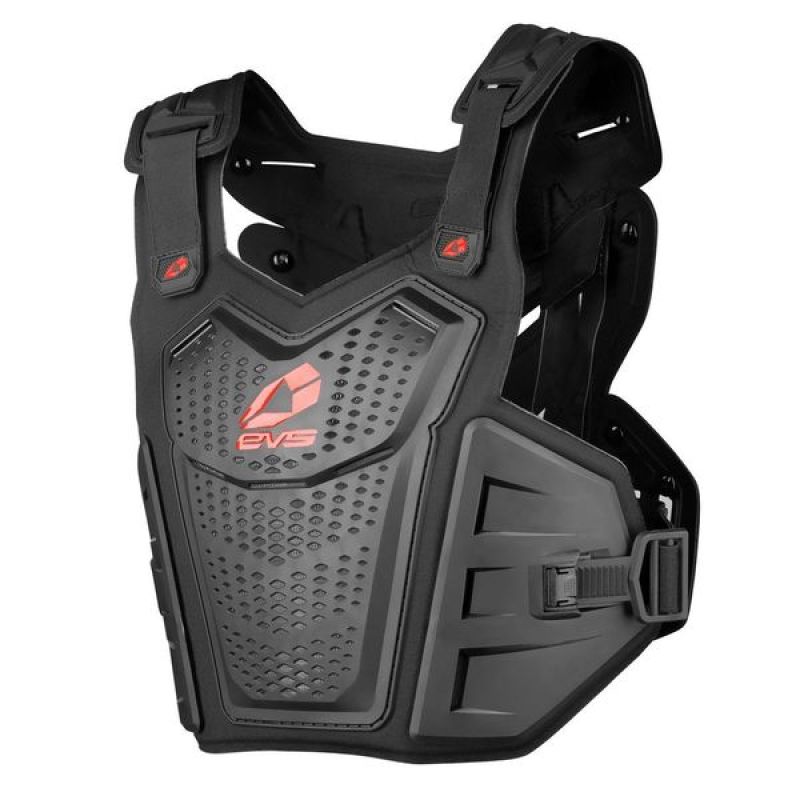 EVS F1 Roost Deflector Black Red Small Medium - Dune Goons
