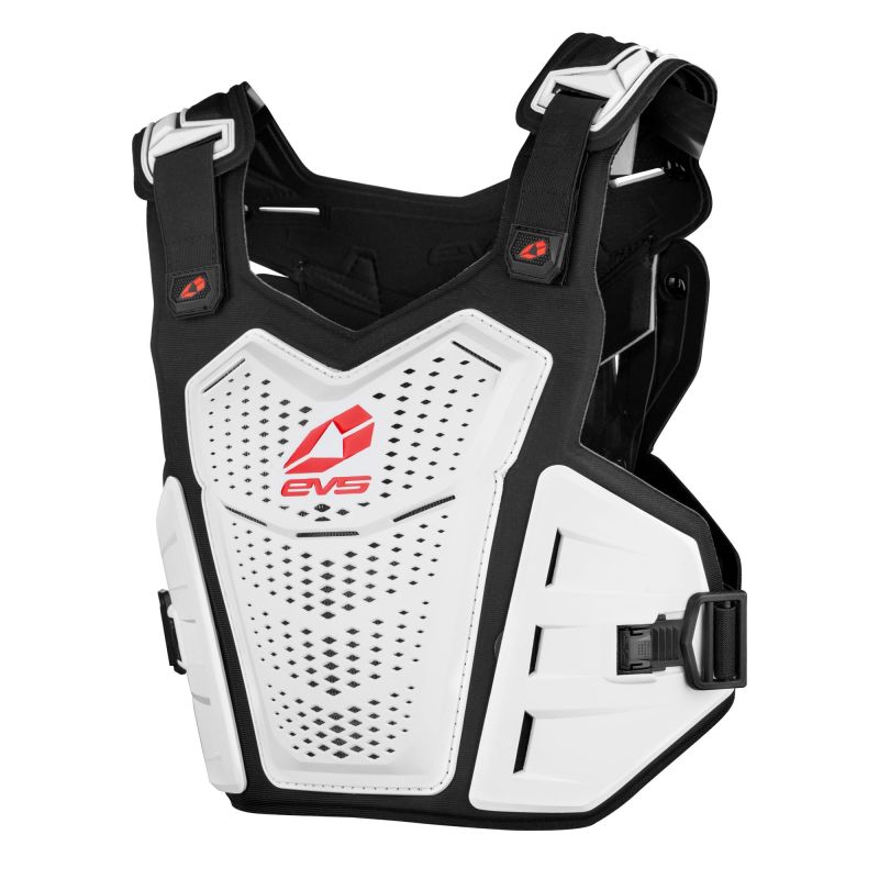 EVS F1 Roost Deflector White Red Large XL - Dune Goons