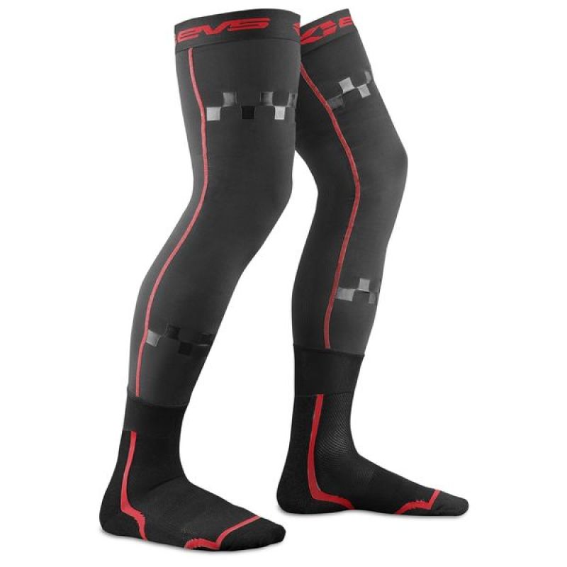 EVS Fusion Sock Combo Black Red Large XL - Dune Goons