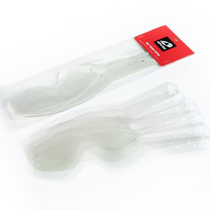 EVS Legacy Goggle Tear Offs Youth 10 Pack Clear - Dune Goons