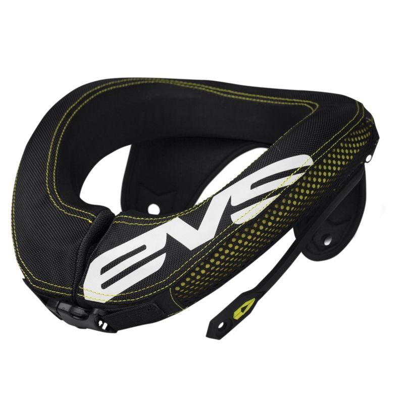 EVS R3 Race Collar Black Hi - Viz Youth - Dune Goons