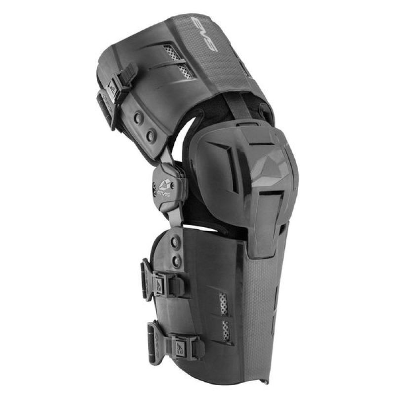 EVS RS9 Knee Brace Black Medium Left Single - Dune Goons