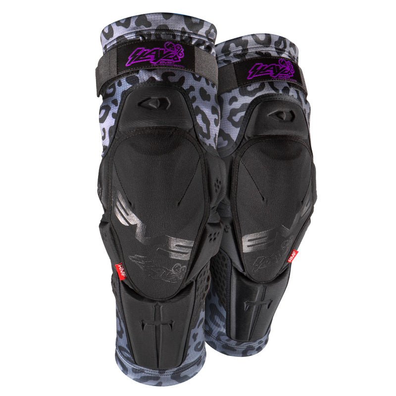 EVS Slayco96 Knee Guard Ghost Leopard Pair 2XL - Dune Goons