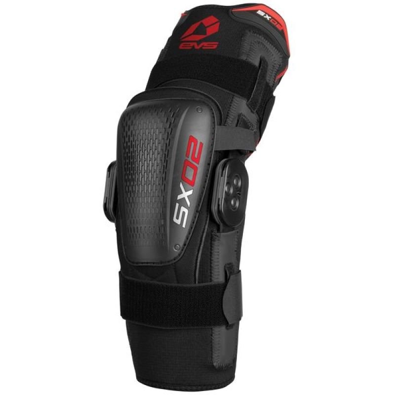 EVS SX02 Knee Brace Black Large - Dune Goons