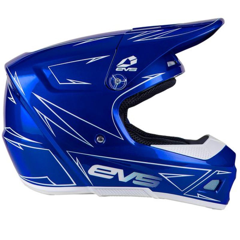 EVS T3 Pinner Helmet Blue Youth Small - Dune Goons