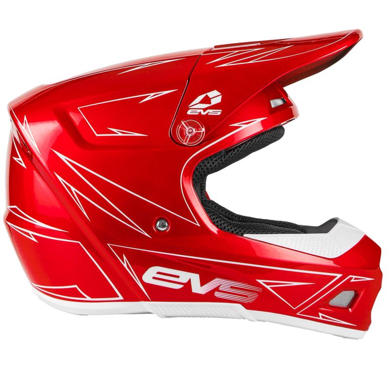 EVS T3 Pinner Helmet Red Youth Small - Dune Goons