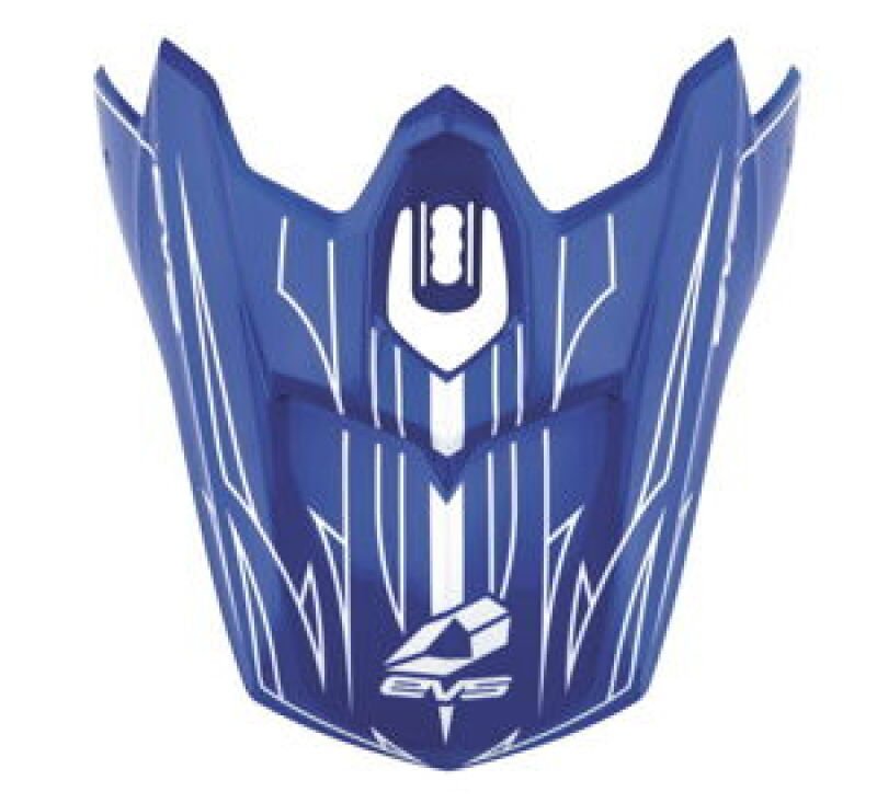 EVS T3 Pinner Visor Blue White - Dune Goons