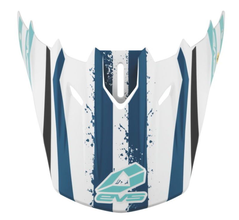 EVS T5 Grappler Visor Matte White - Dune Goons