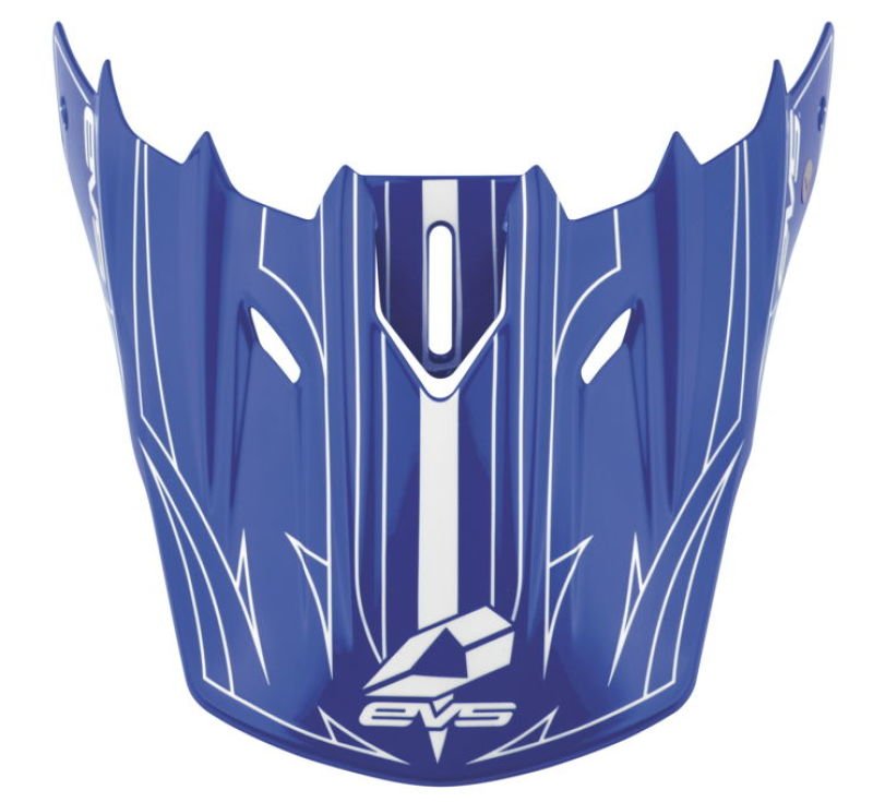 EVS T5 Pinner Visor Blue White - Dune Goons