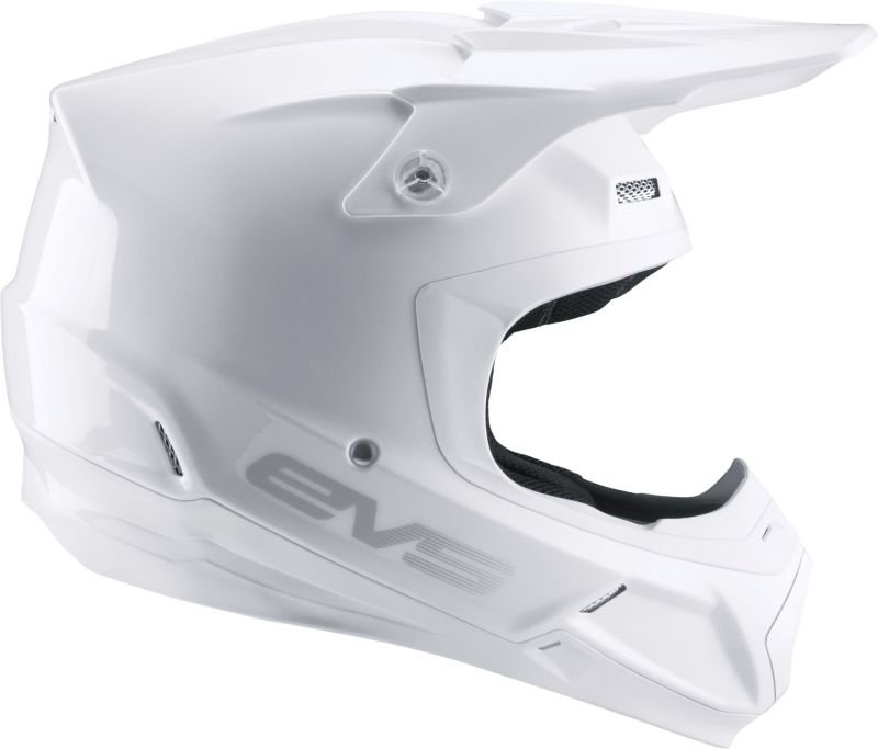EVS T5 Solid Helmet White Small - Dune Goons