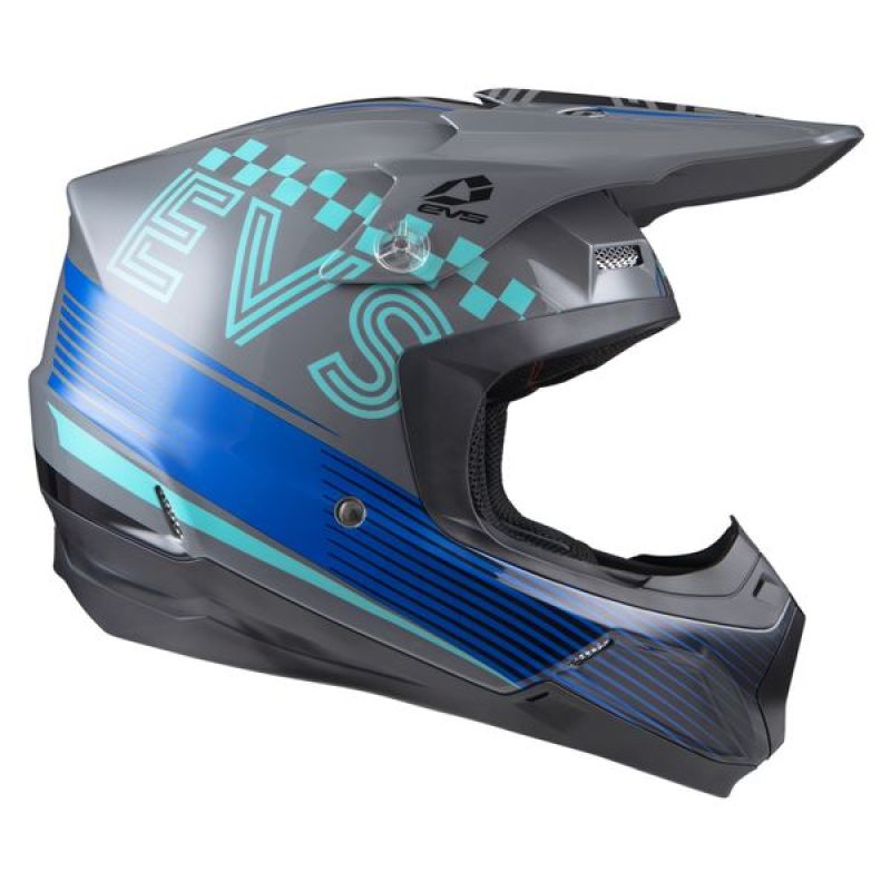 EVS T5 Torino Helmet Grey Small - Dune Goons