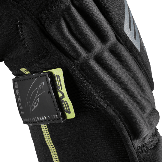 EVS TP199 Knee/Shin Guard – Black/Hi - Vis 2XL - Dune Goons