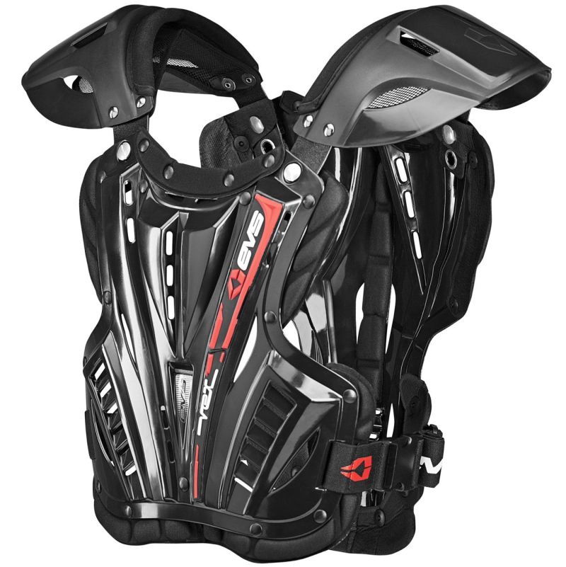 EVS Vex Chest Protector Black Small Youth - Dune Goons