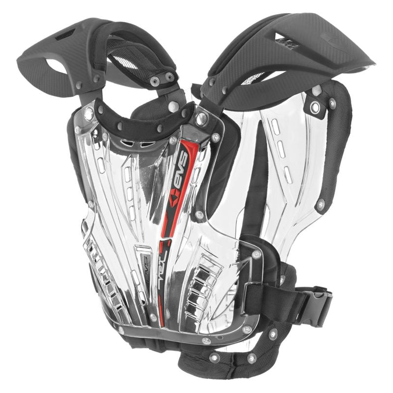 EVS Vex Chest Protector Clear Black Small Youth - Dune Goons