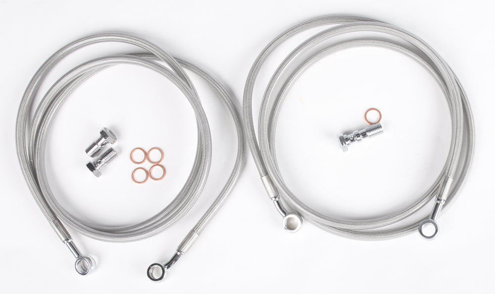 Streamline Front Brake Line Kit 2-Line Standard +2 in