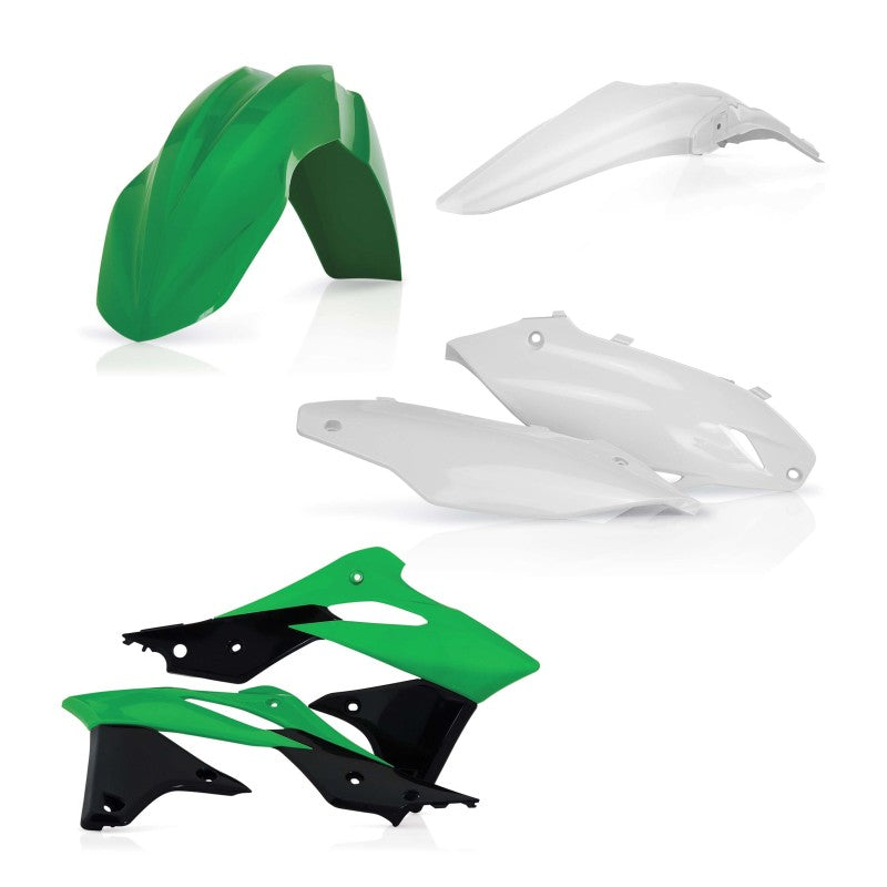 Acerbis Plastic Kit - 13-16 Kawasaki KX250F - Original 14-15