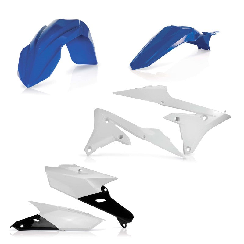 Acerbis Plastic Kit - 14-18 Yam YZ250F / YZ450F - Orig 14-17 Blue