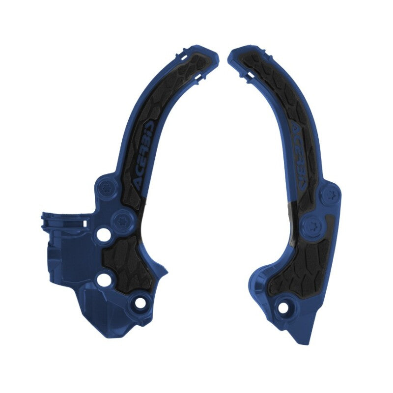Acerbis X-Grip Frame Guards - 24+ KTM SX50 - Blue/Black