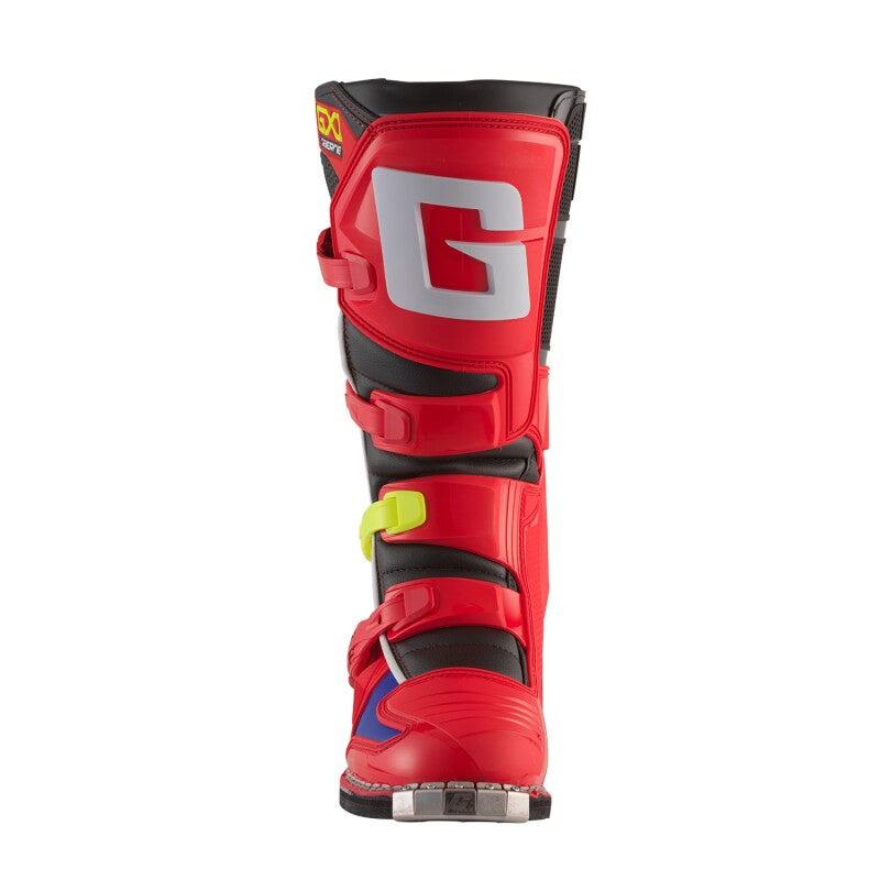 Gaerne GX1 Boot - Red Multi - Size 8