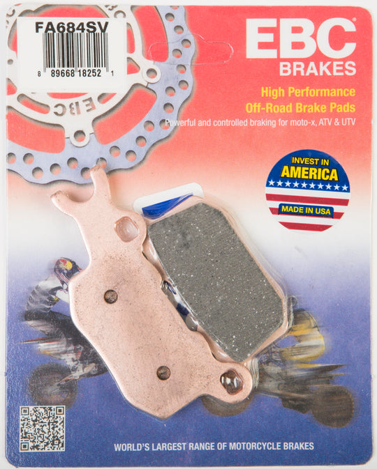 EBC Standard Brake Pads FA684SV Severe Duty SV