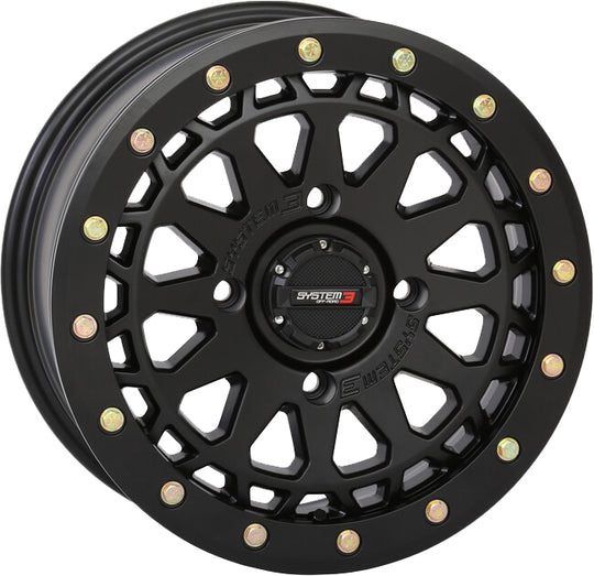 System 3 SB6 Wheels 4+3 (+10MM) Matte Black