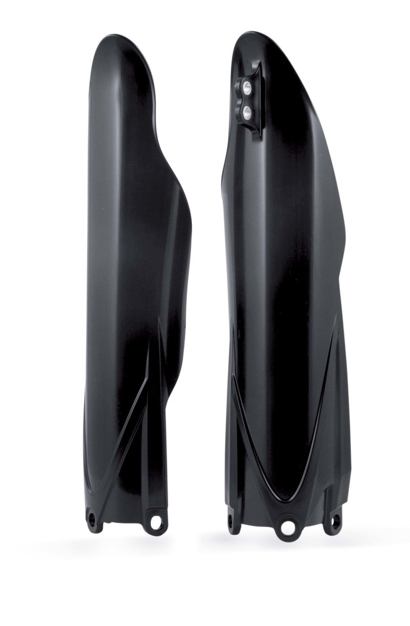 Acerbis Lower Fork Cover - 18+ Yam YZ/YZ-X/YZ-F/FX - Black