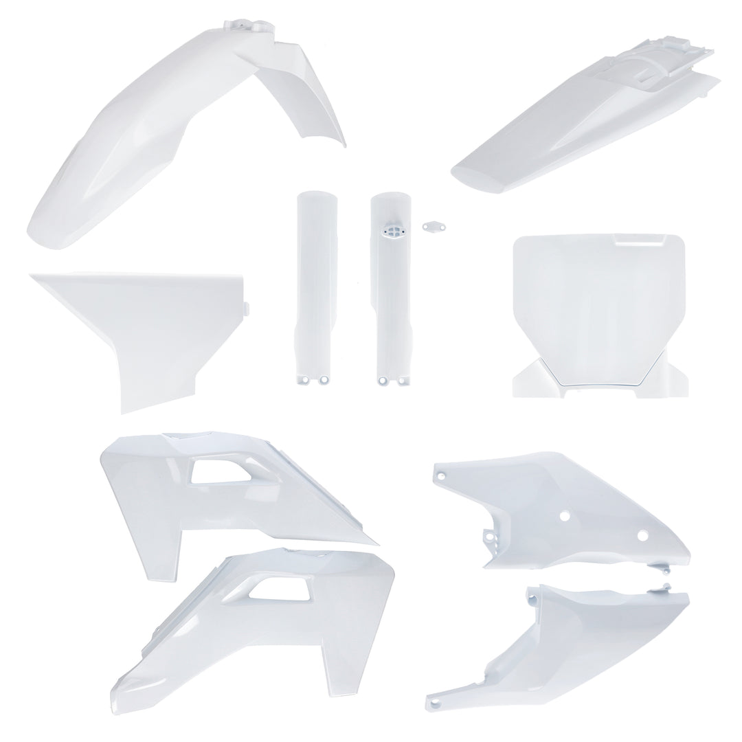 Acerbis Full Plastic Kit Kit- HUS White (2986846811)