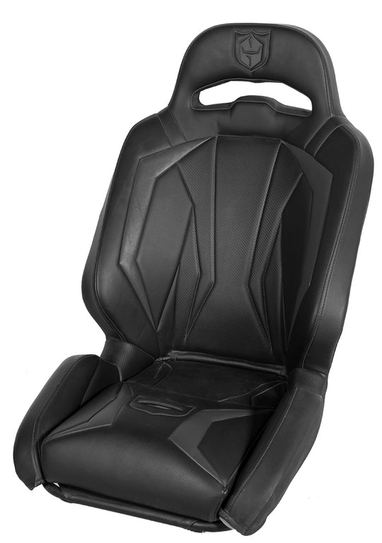 Pro Armor G-Force Suspension Seat Black - Polaris RZR Pro XP / Pro R / Turbo R 2020-2025 - Front