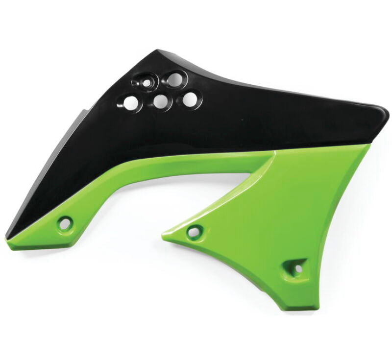 Acerbis Radiator Shroud - 09-11 Kawasaki KX450F - Green