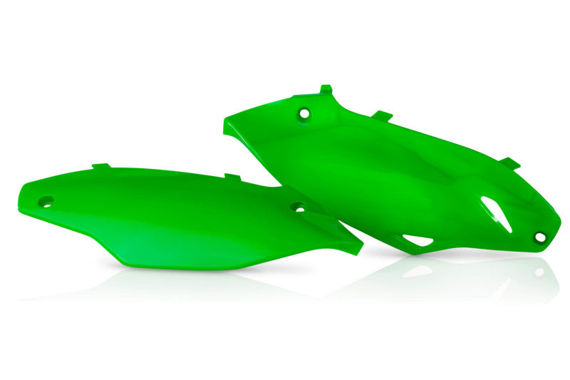 Acerbis Side Panels - 13-16 Kaw KX250F / 12-15 KX450F - Flo-Green