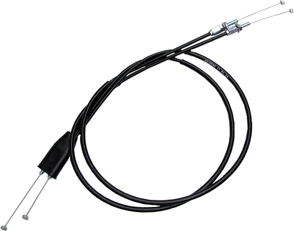 Motion Pro Motocross/Off-Road Throttle Cable Black Vinyl Throttle Push-Pull Set (02-0584)