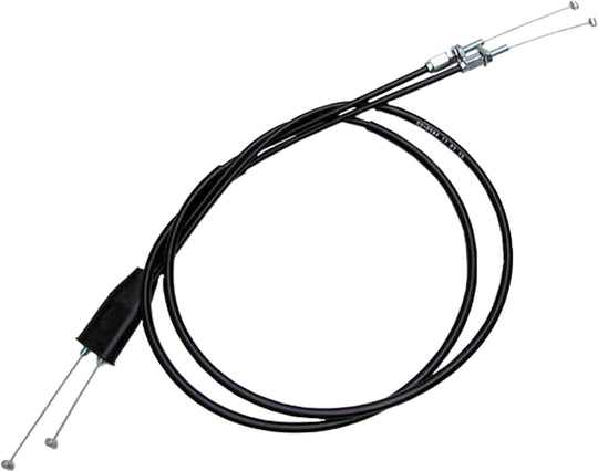 Motion Pro Motocross/Off-Road Throttle Cable Black Vinyl Throttle Push-Pull Set (02-0584)