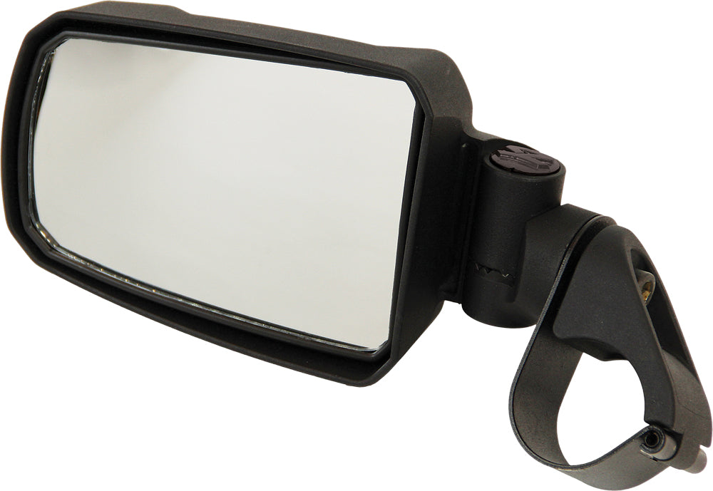 Seizmik Pursuit Side Mirrors - Cast Aluminum Pair - 1.75 in Roll Cage