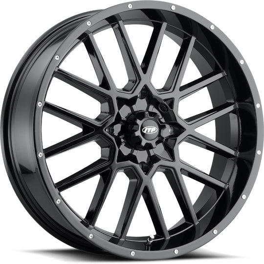 ITP Storm Series Hurricane Wheel Black 20x6.5