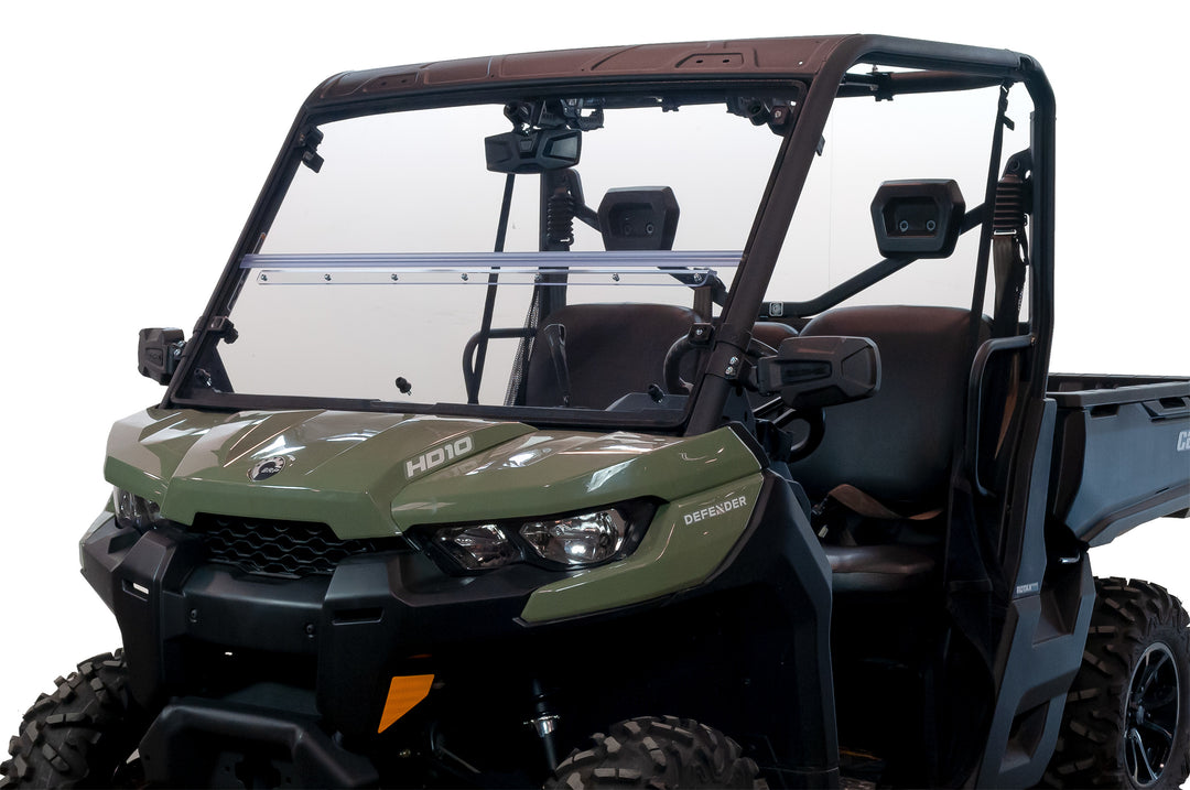 Seizmik Versa Fold UTV Windshield - Can-Am Defender - Uncoated 2016-2026