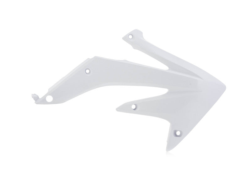 Acerbis Radiator Shroud - 05-08 Honda CRF450R - White