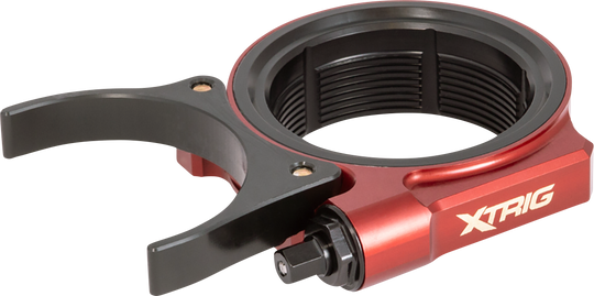 Xtrig Shock Pre-Load Adjuster Red - Kawasaki KX250F 2021-2024