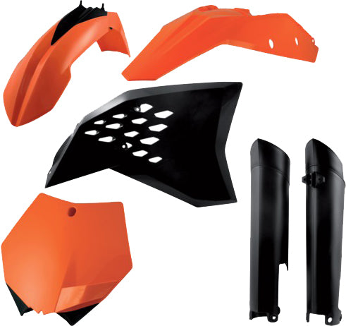 Acerbis Plastic Kit Orange (2198070354)