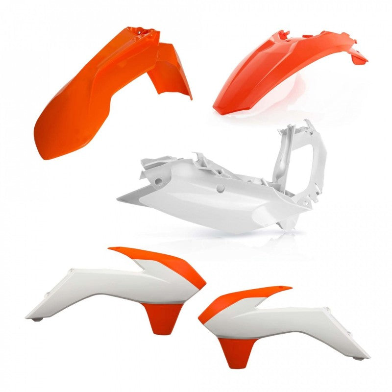Acerbis Plastic Kit - 14-16 KTM EXC/EXC-F/XCF-W/XC-W - 16 Orange