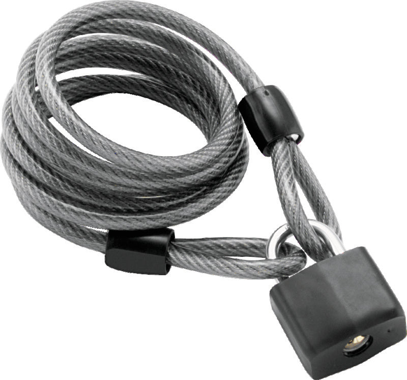 BikeMaster Bully Lock Cable w/Padlock - 10mm