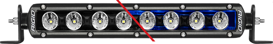 Rigid Radiance+ SR-Series RGBW LED Light Bar