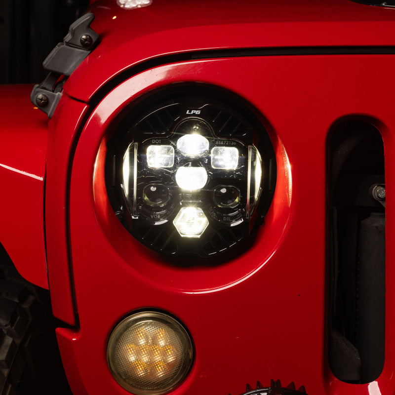 Baja Designs DOT LP6 LED Headlight Kit - 2007-2018 Jeep Wrangler JK