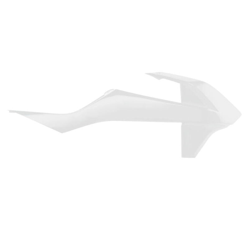 Acerbis Radiator Shroud - 18-24 KTM SX85 / GasGas MC85 - White
