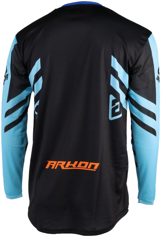 Answer Arkon Nitrus Jersey Blue/Black/Hyper Orange Youth
