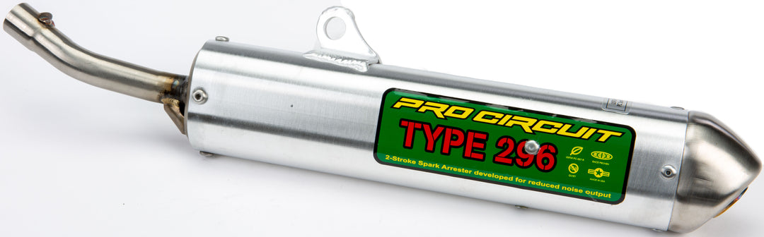 Pro Circuit Type 296 Spark Arrestor Silencer - Honda CR125R 2002-2007