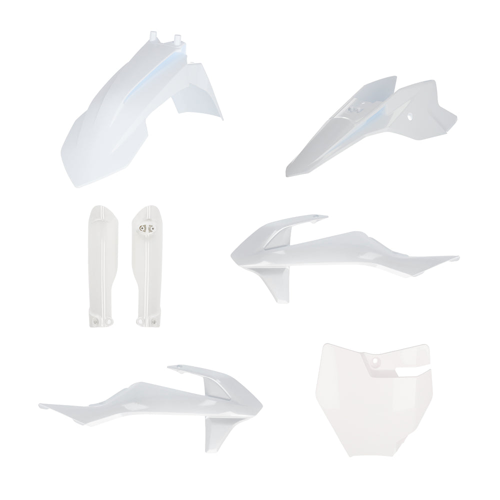 Acerbis Full Plastic Kit White Gas/KTM