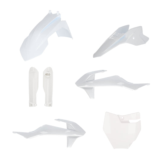 Acerbis Full Plastic Kit White Gas/KTM
