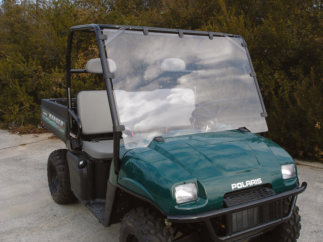 Seizmik Full Acrylic UTV Windshield - Polaris Ranger Full Size Round Tube